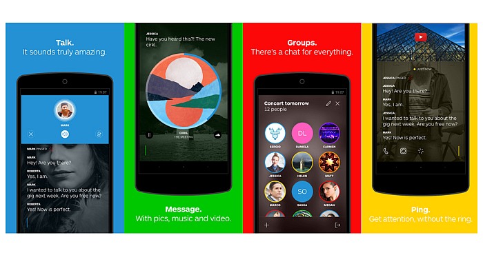 Wire Messaging App by the makers of Skype